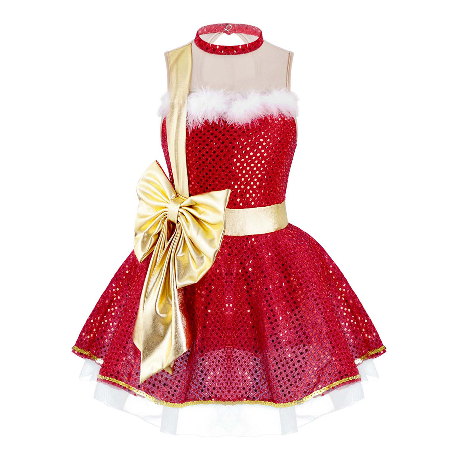 Kids Girls Christmas Xmas Elf  - Elf Costume Christmas recensione e prezzo