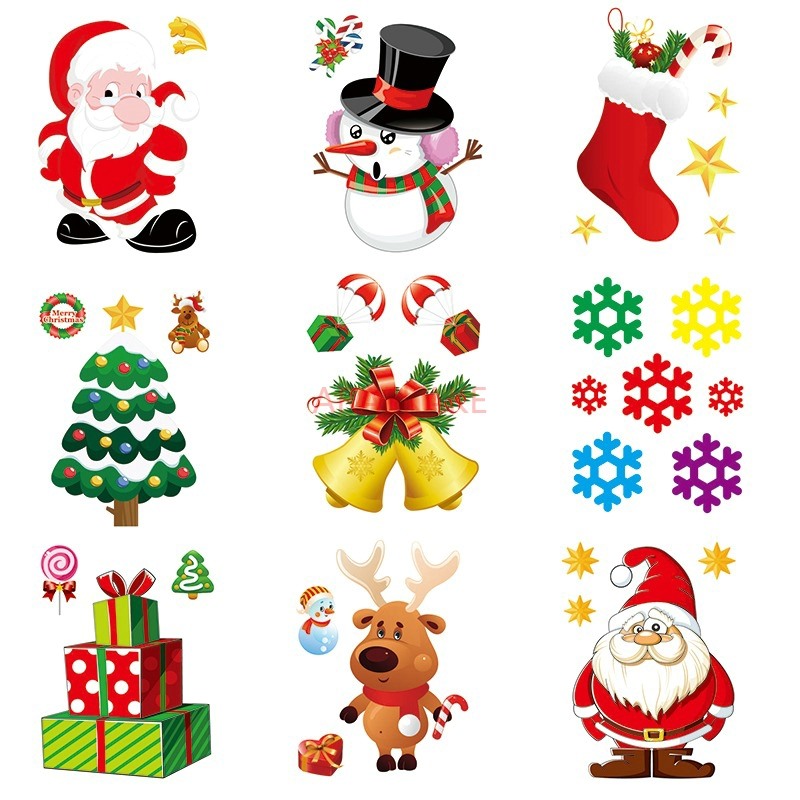 1PCS Removable Christmas Stati - Snowflake Window Decal recensione e prezzo