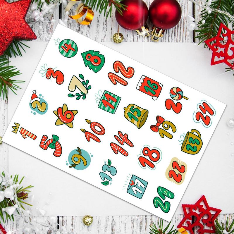 Merry Christmas Stickers Adven - Advent Calendar Gift recensione e prezzo
