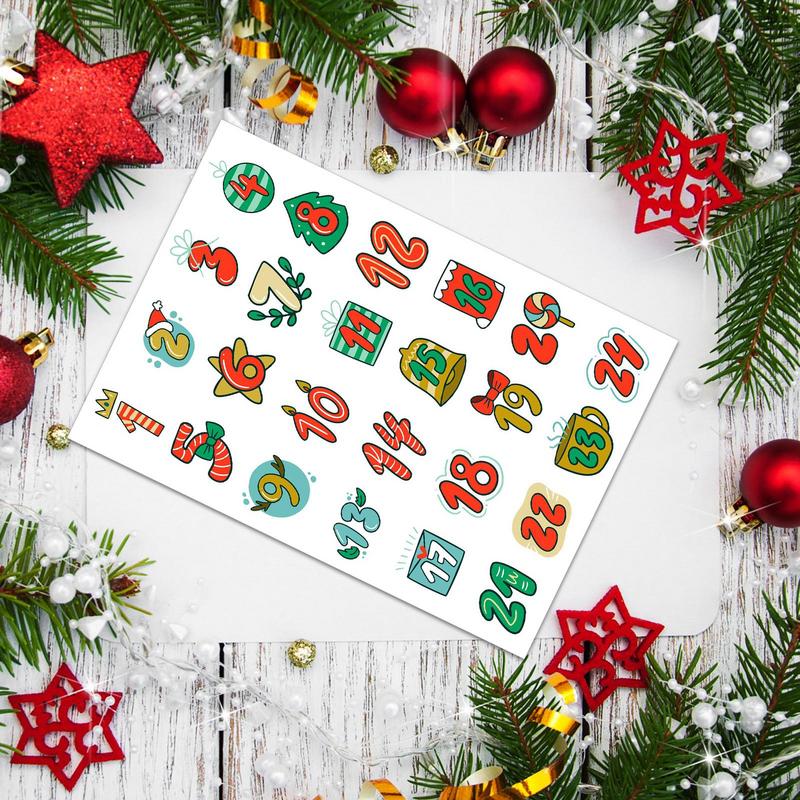Merry Christmas Stickers Adven - Advent Calendar Gift recensione e prezzo