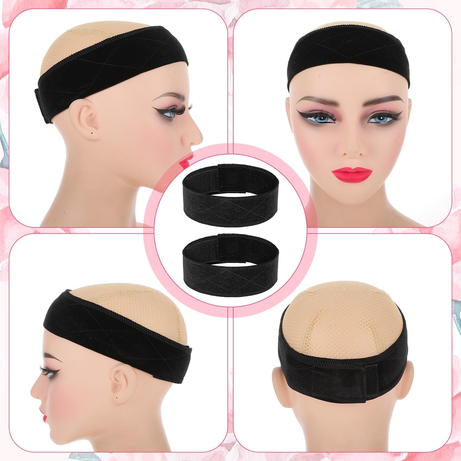 Wig Grip Bands and Dome Mesh W - Christmas Stocking Hanging recensione e prezzo