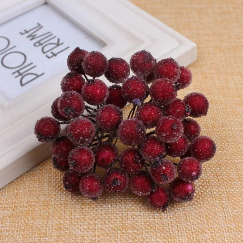 Artificial Frosted Holly Berri - Christmas Wreath Fake recensione e prezzo