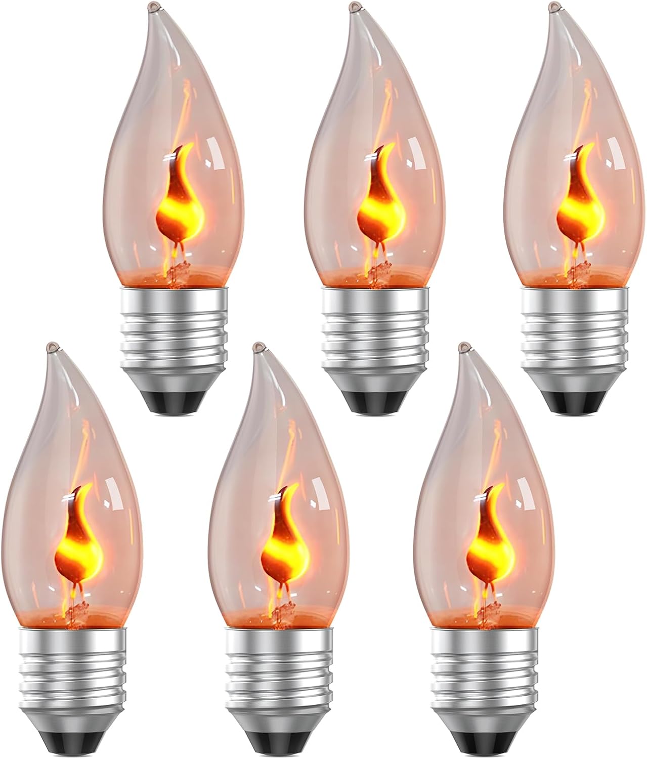 E26 Flame Light Bulbs, Flicker - Christmas Lights Outdoor recensione e prezzo