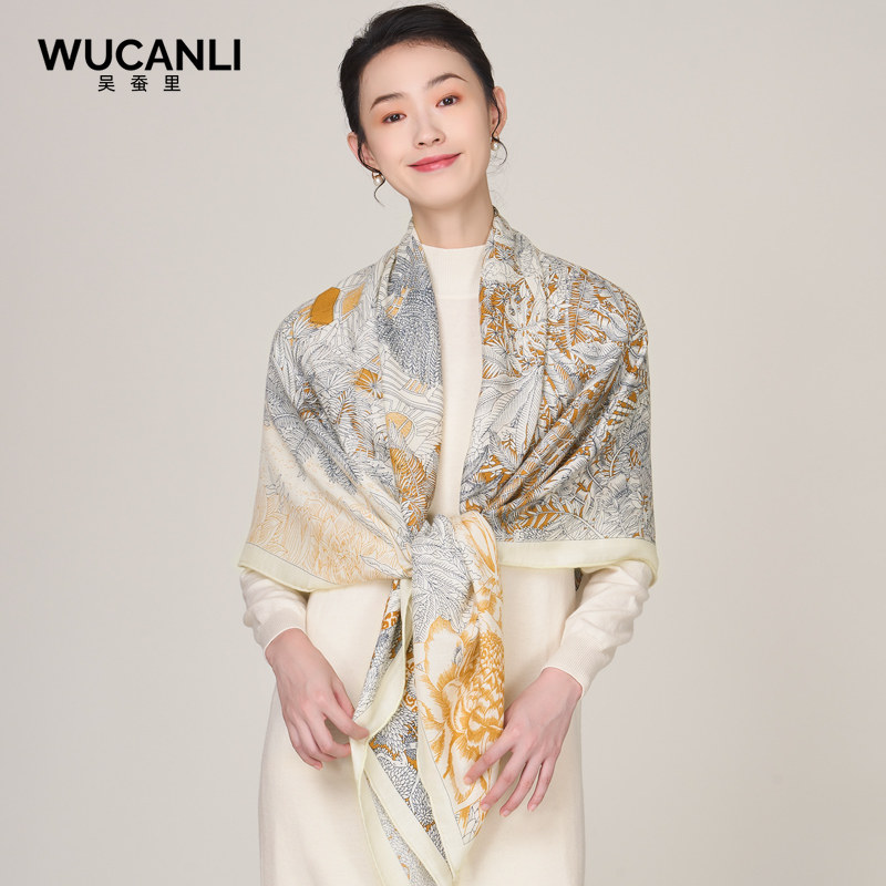 Silk & Wool Scarf Gift Box, Ca - Gift Box Wrap Set recensione e prezzo