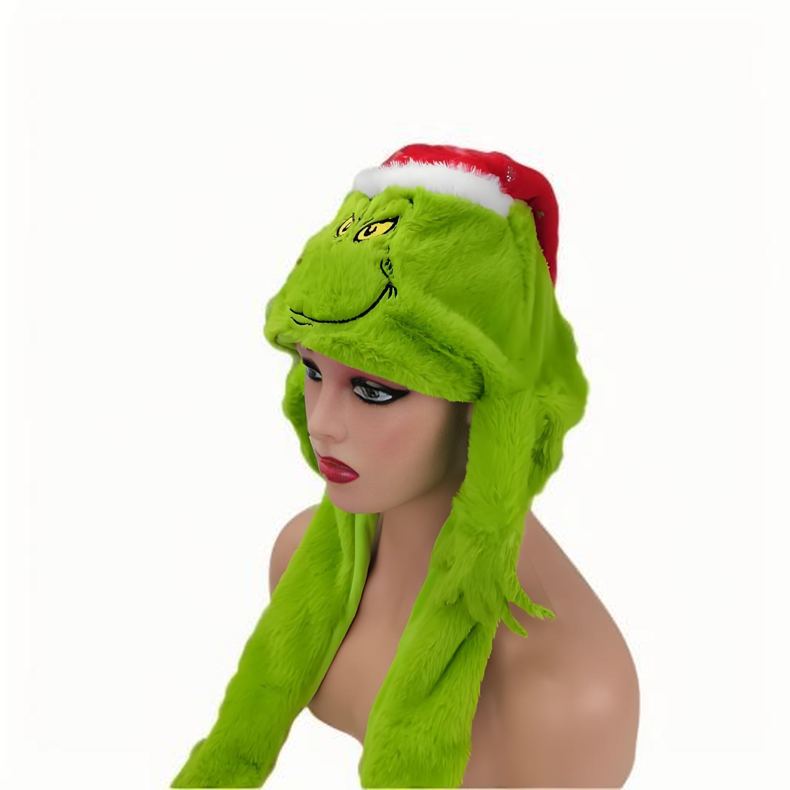 Plush Grincese Hat Cap Scarf C - Santa Hat Plush recensione e prezzo