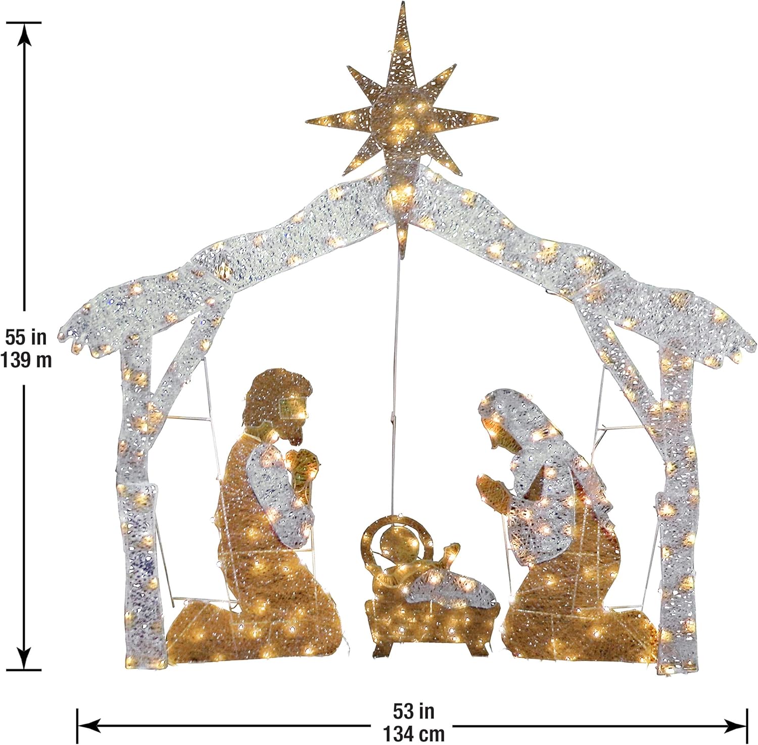 4.5 ft Pre-lit Artificial Chri - Christmas Tree Artificial recensione e prezzo