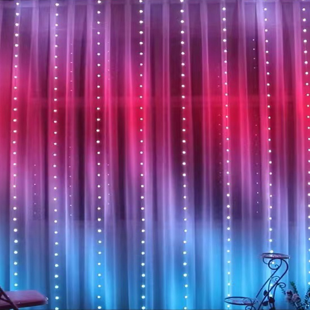 3M RGB Smart LED Curtain Light - Christmas Lights Outdoor recensione e prezzo