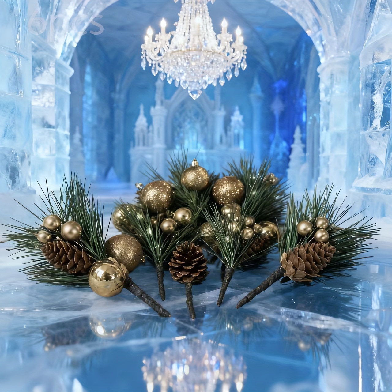 6pcs Artificial Christmas Pine - Christmas Tree Artificial recensione e prezzo