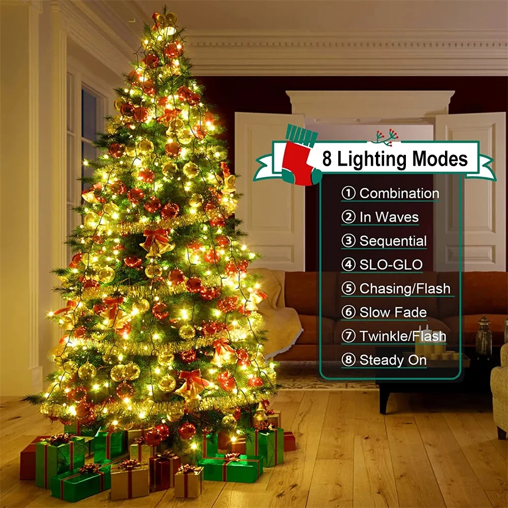 8 Modes Timer LED Christmas Tr - Star Tree Topper recensione e prezzo