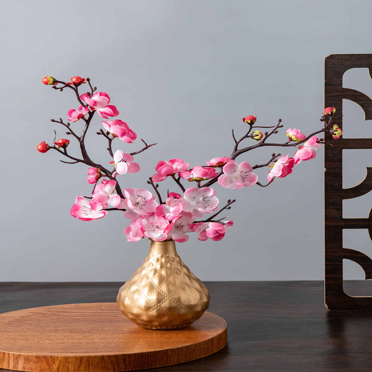 Artificial Flower Spring Plum  - Christmas Wreath Fake recensione e prezzo