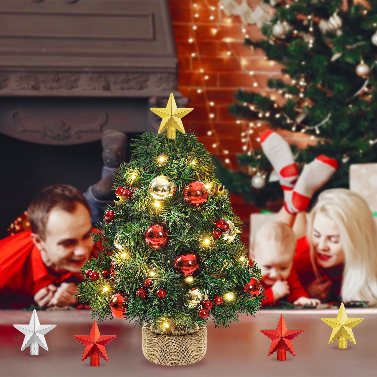 Mini Christmas Tree Topper Sma - Star Tree Topper recensione e prezzo