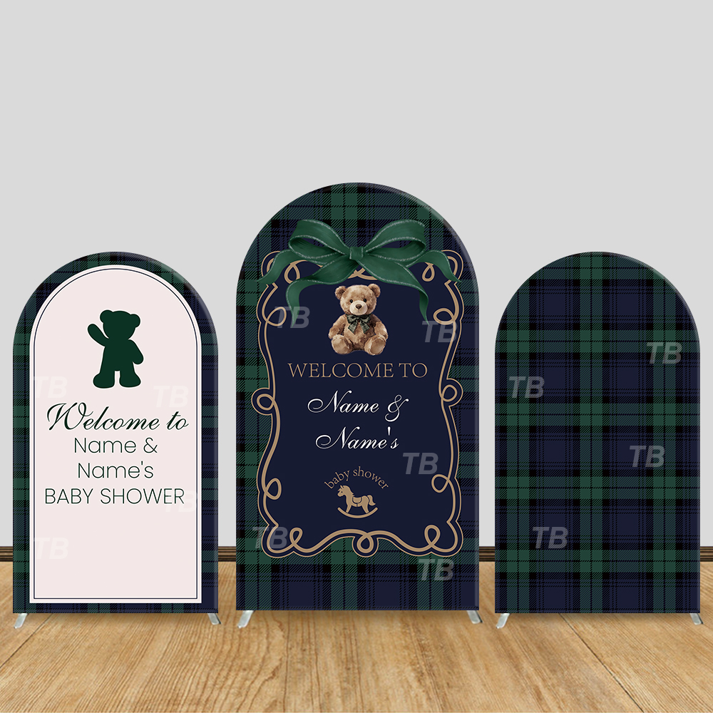 Teddy Bear Plaid Theme Arch Ba - Christmas Throw Blanket recensione e prezzo