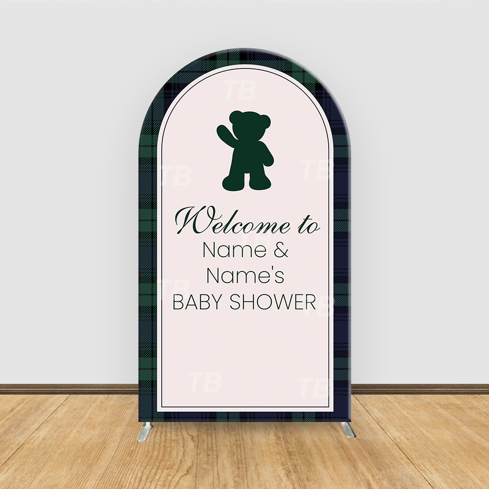 Teddy Bear Plaid Theme Arch Ba - Christmas Throw Blanket recensione e prezzo