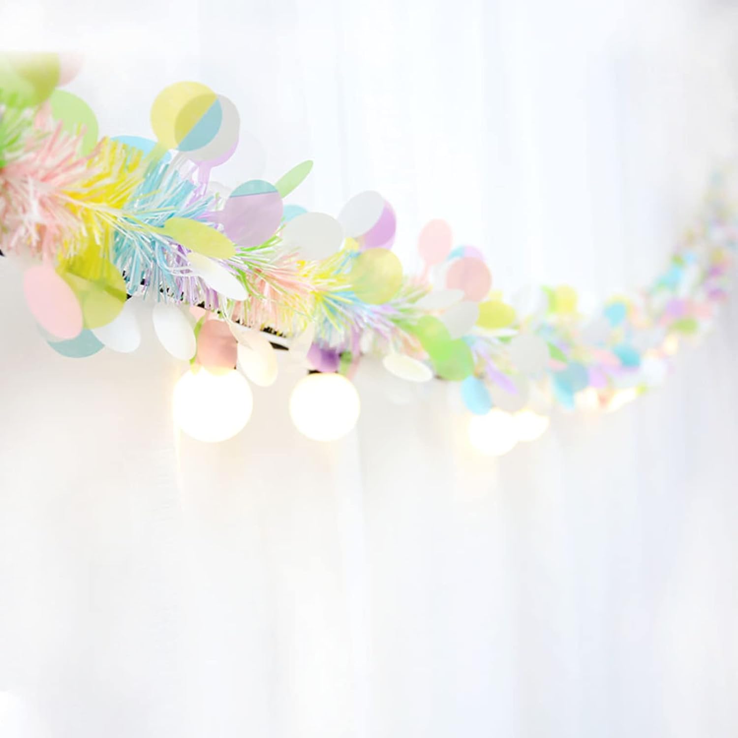 4pc Easter Tinsel Garlands Col - Tinsel Garland Decoration recensione e prezzo