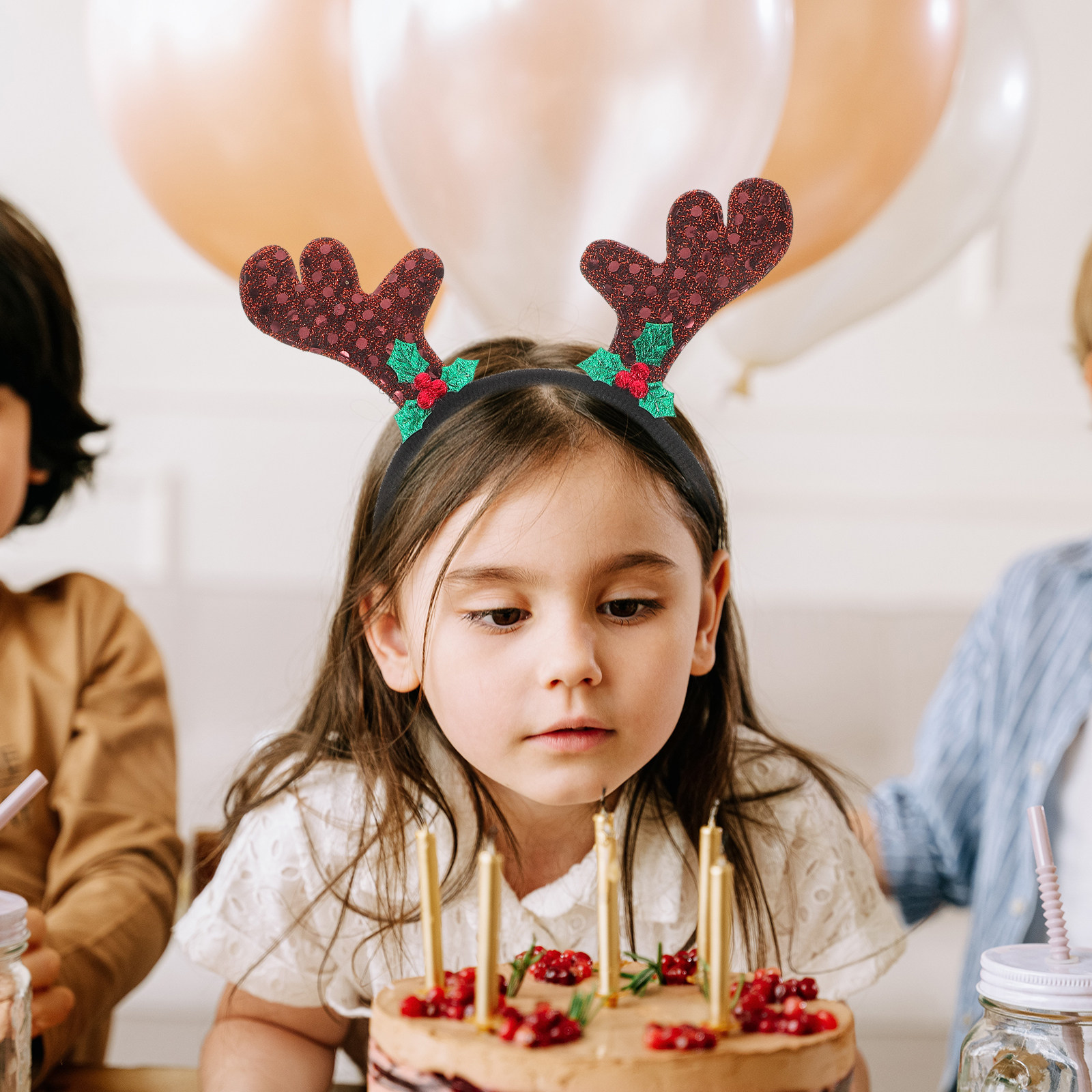 2Pcs Antler Headband Xmas Chri - Reindeer Antlers Headband recensione e prezzo