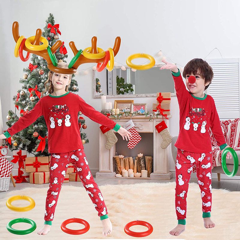 1/3/5set Christmas Game Inflat - Reindeer Antlers Headband recensione e prezzo