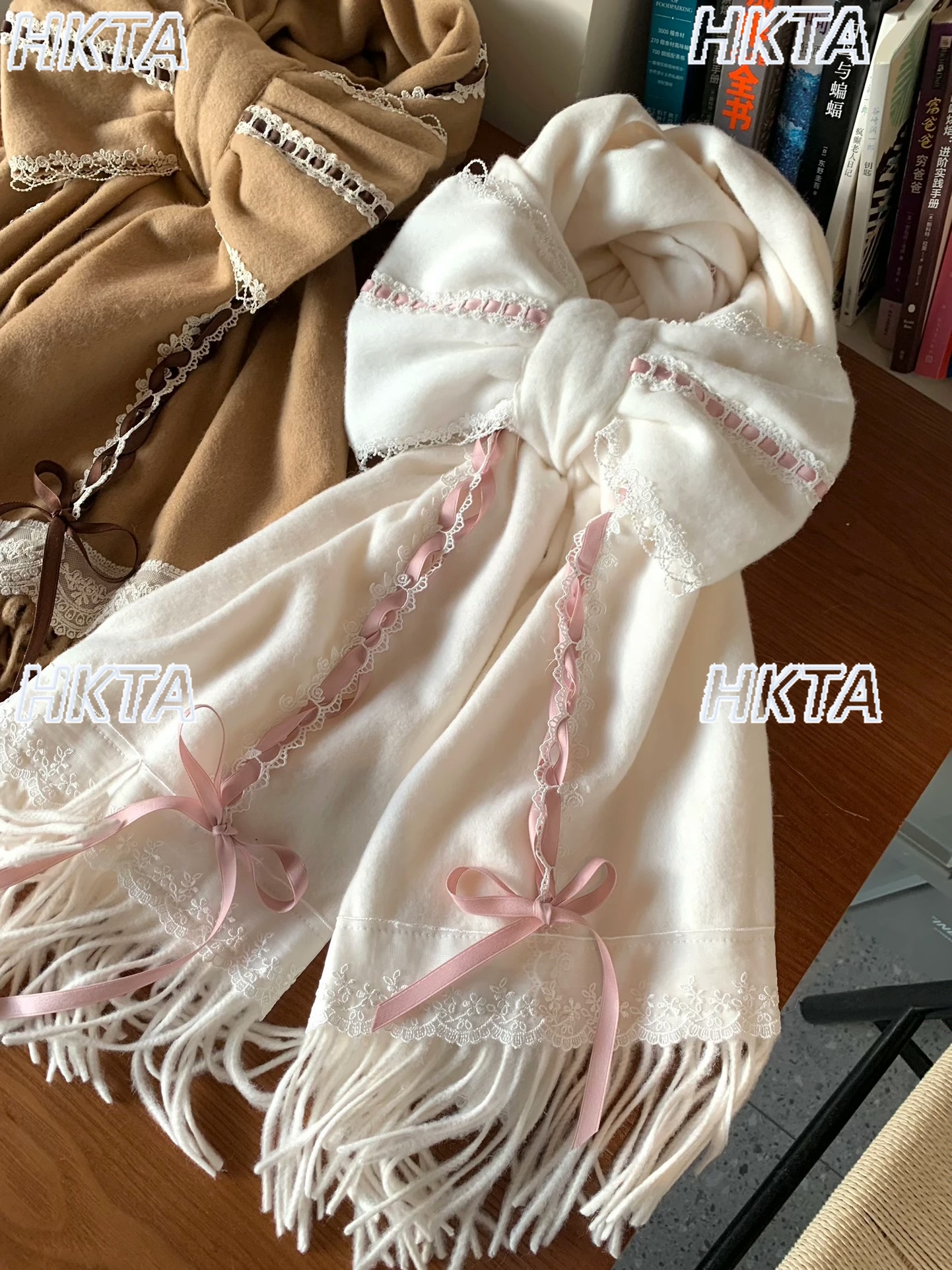 Cute Retro Ribbon Scarves Wome - Ribbon Bow Gift recensione e prezzo
