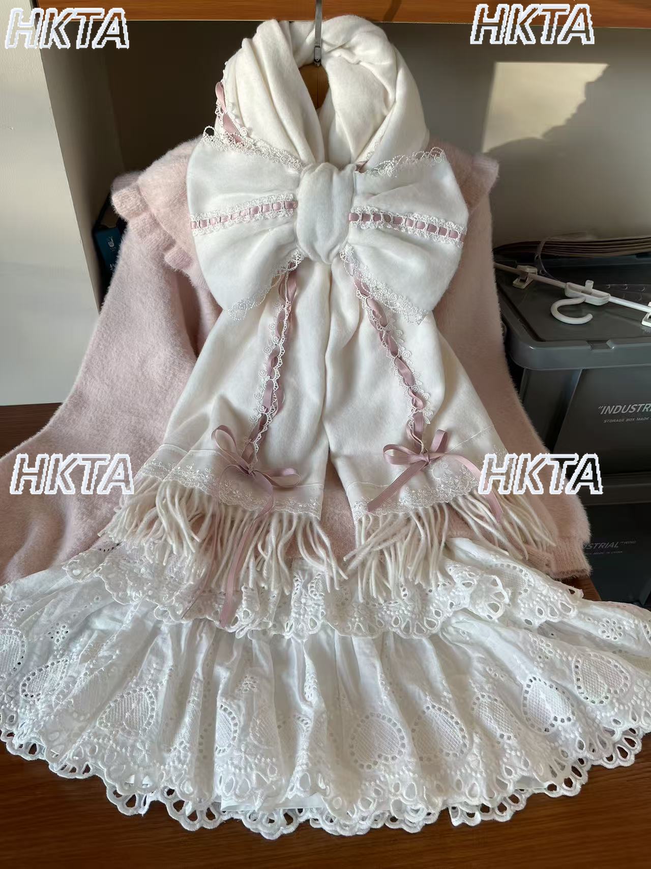 Cute Retro Ribbon Scarves Wome - Ribbon Bow Gift recensione e prezzo