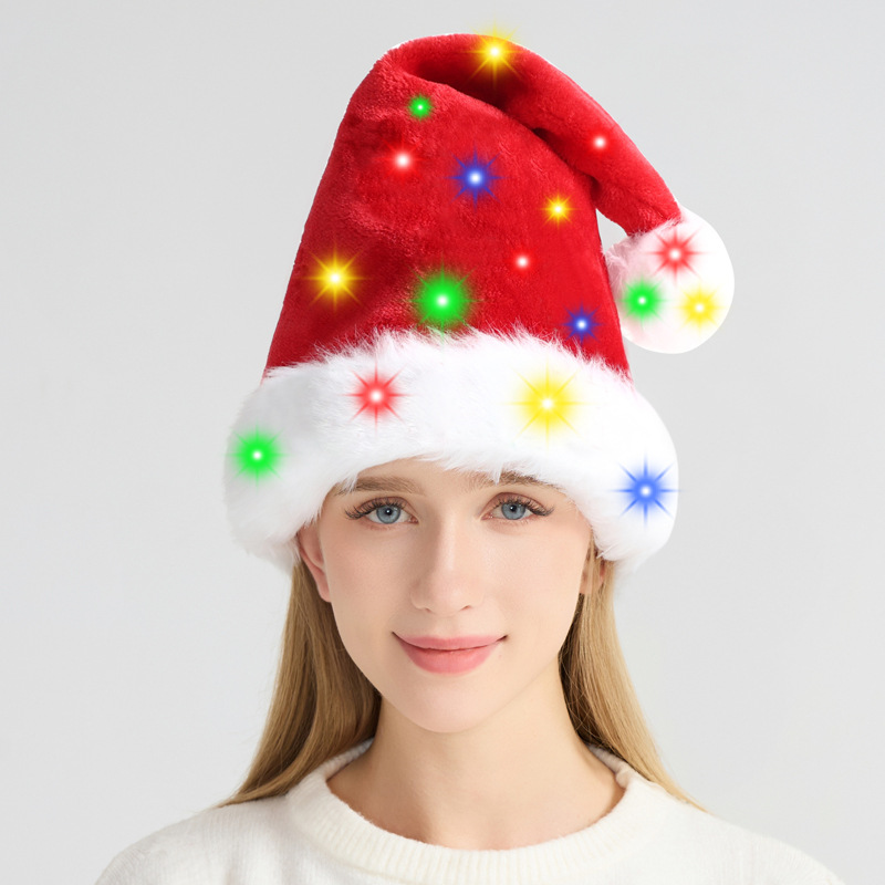 Christmas hat LED light plush  - Santa Hat Plush recensione e prezzo