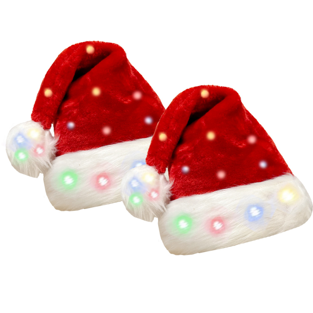 Christmas hat LED light plush  - Santa Hat Plush recensione e prezzo