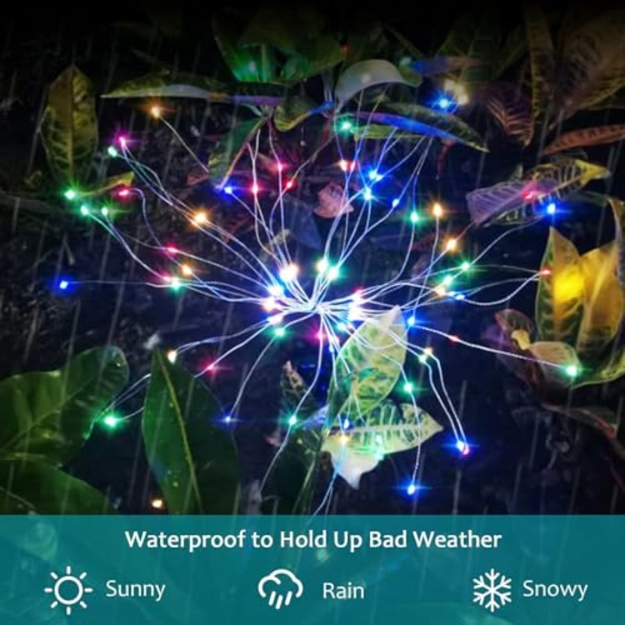 Solar Firework Lights, Lightin - Christmas Lights Outdoor recensione e prezzo