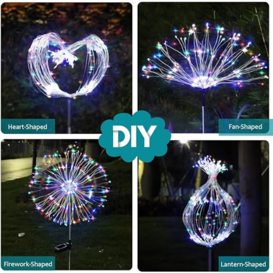 Solar Firework Lights, Lightin - Christmas Lights Outdoor recensione e prezzo