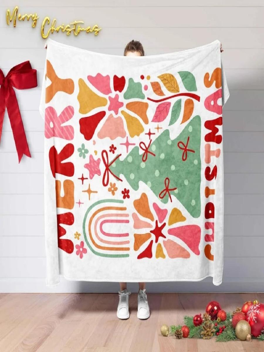 Merry Christmas Flannel Blanke - Christmas Throw Blanket recensione e prezzo